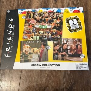 FRIENDS Jigsaw Collection - Yellow, Black, Red